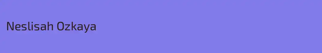 Neslisah Ozkaya
